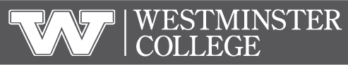 Westminster College logo in white